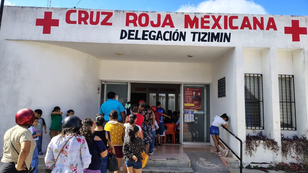 Aplican masivamente las vacunas contra el sarampión, en Tizimín