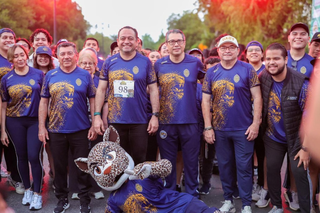 Gobierno del Estado respalda celebración deportiva por el 104 aniversario de la UADY