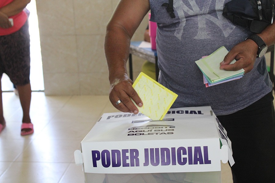 Autorizan destrucción de boletas del proceso electoral del Poder Judicial