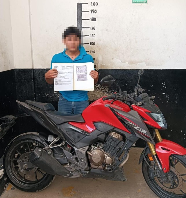 Adquirió una moto en Playa del Carmen, no la terminó de pagar y la quiso vender en Tizimín