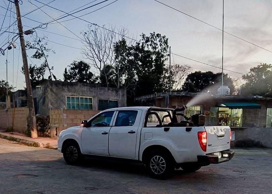 Continúa este martes nebulización espacial, en Tizimín