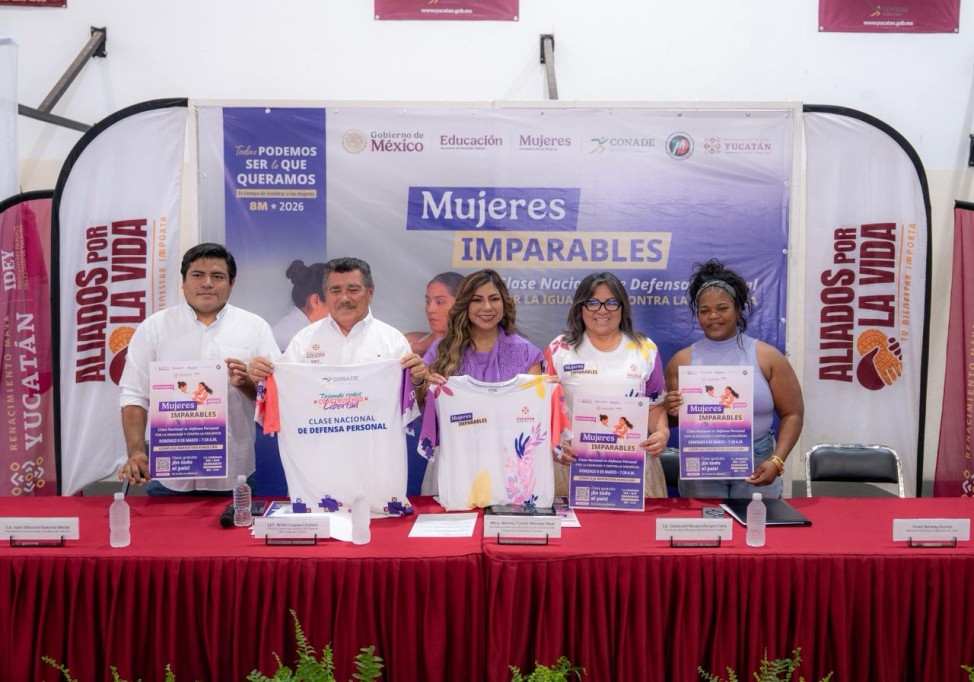 Se suma Yucatán a la clase nacional Mujeres Imparables, por el 8M