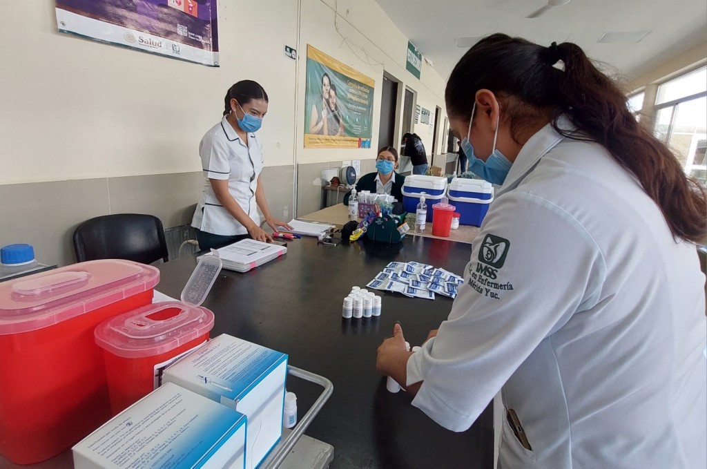 Aún hay tiempo, vacúnate contra el sarampión en el IMSS Yucatán este fin de semana