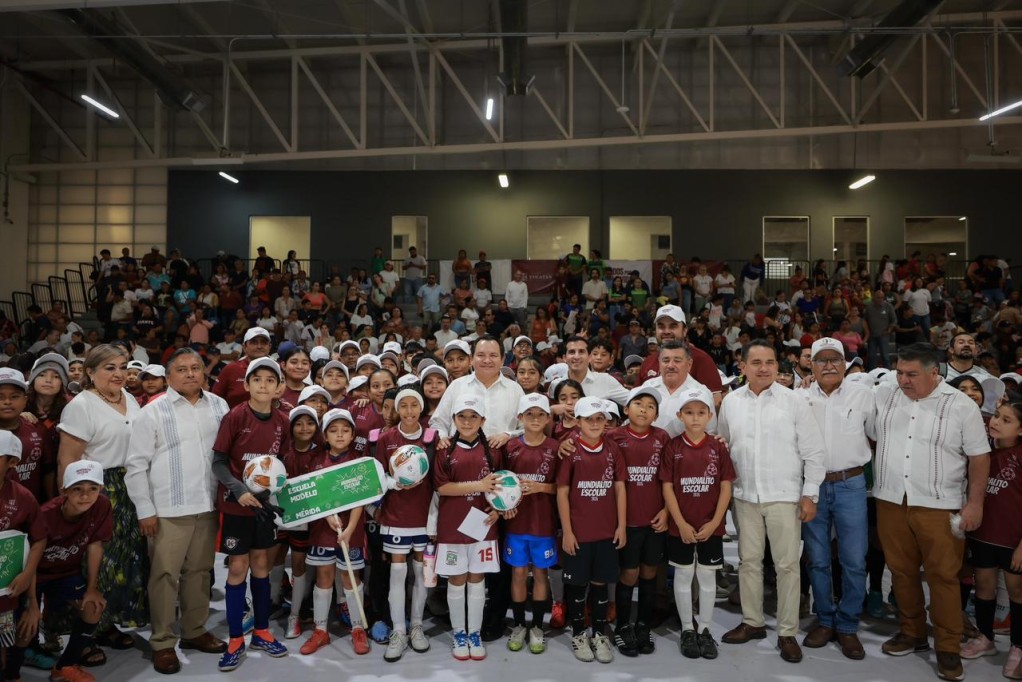 Inicia en Yucatán la etapa estatal del Mundialito Escolar 2026