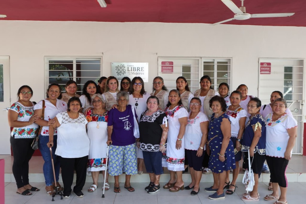 Refuerzan en Yucatán atención integral para mujeres con más Centros Libre