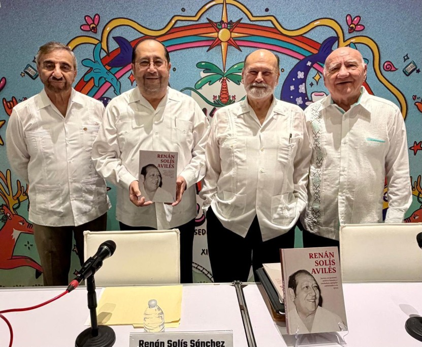 “Un yucateco ejemplar”, libro presentado en la Filey para recordar a Renan Solís Avilés