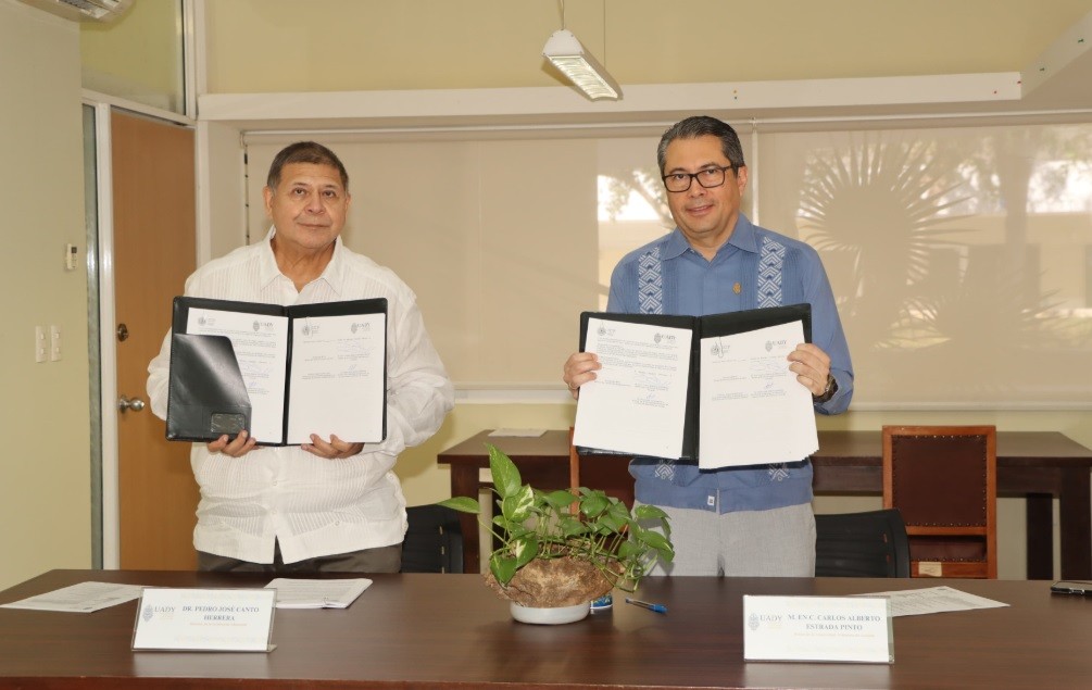 Firma UADY acuerdo con Instituto Católico de París, para doble titulación global