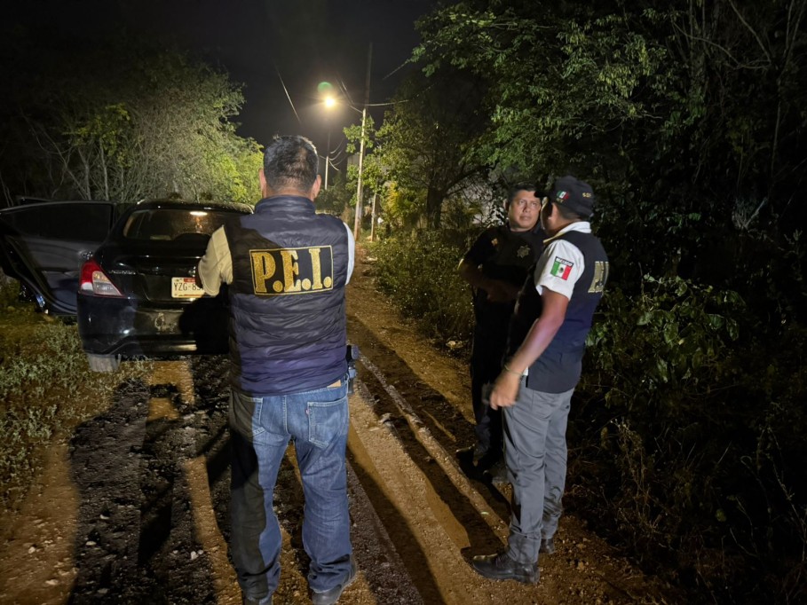 Robaron auto en Tizimín y lo dejan abandonado