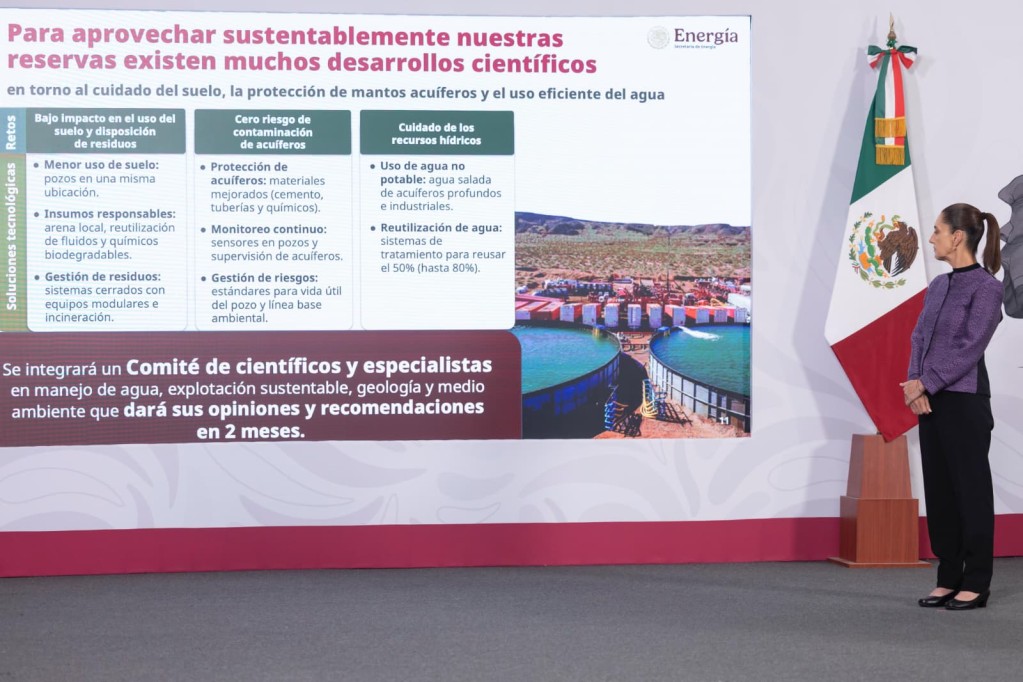 Presenta Claudia Sheinbaum estrategia para fortalecer la soberanía energética