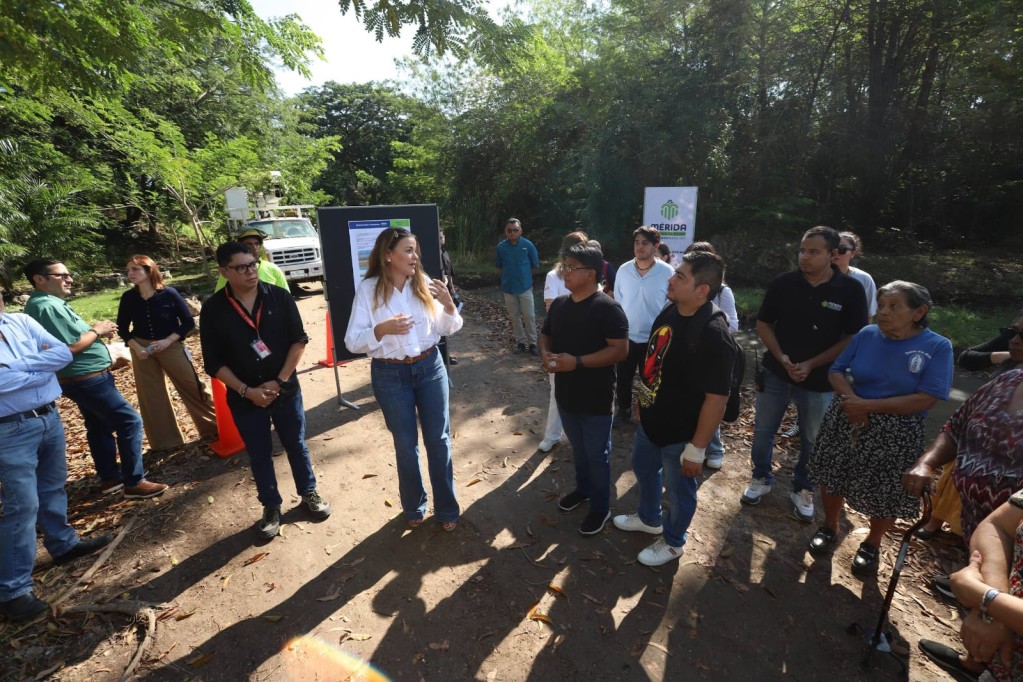 Avanza construcción del primer Corredor Verde de Mérida en Ciudad Caucel