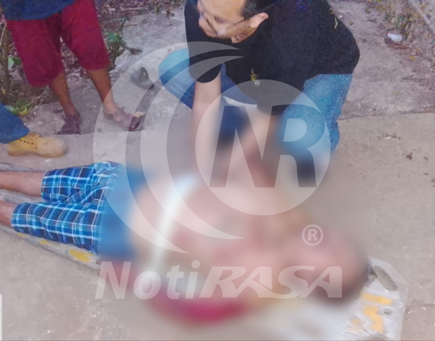 Cae adulto mayor y permanece horas lesionado, en Espita