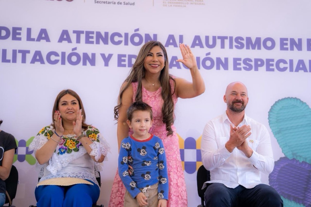 Fortalece DIF Yucatán atención al autismo en el CREE, con nueva área especializada
