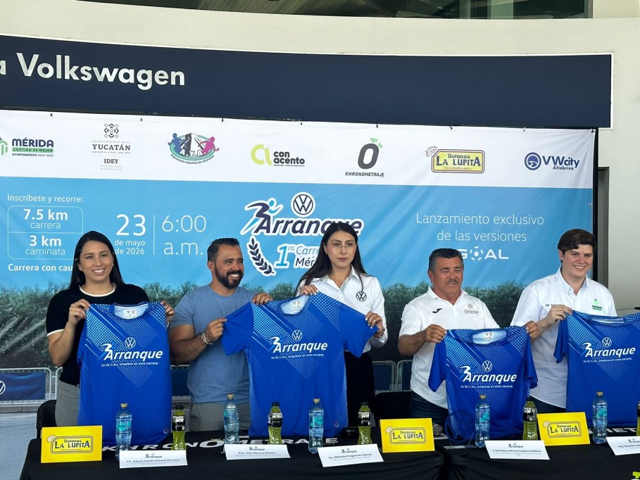 Anuncia Volkswagen carrera con causa en Mérida