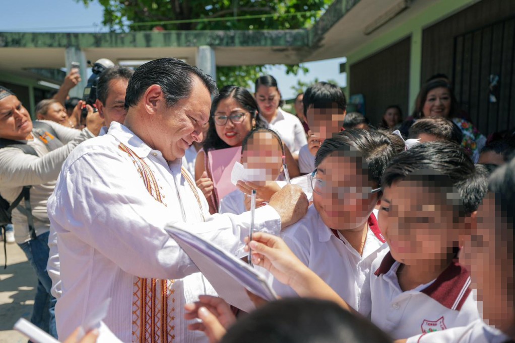 Amplía Renacimiento Maya infraestructura escolar y urbana en Umán