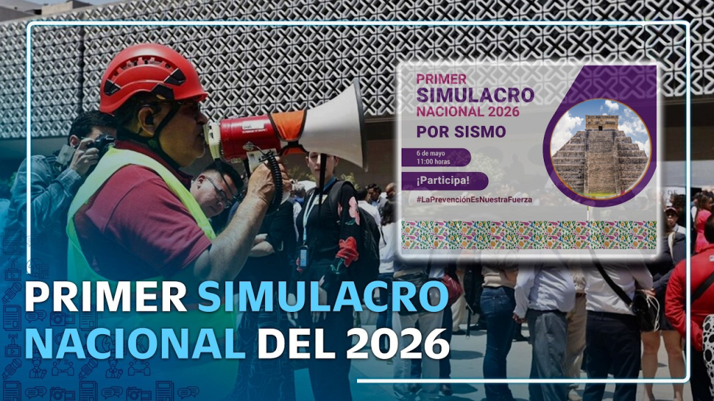 Participará Yucatán en simulacro nacional, la próxima semana