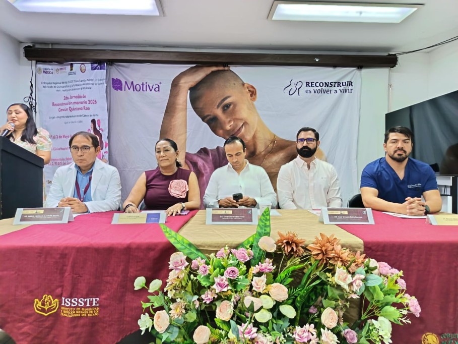 Llevará a cabo Issste de Mérida 12 cirugías de reconstrucción mamaria