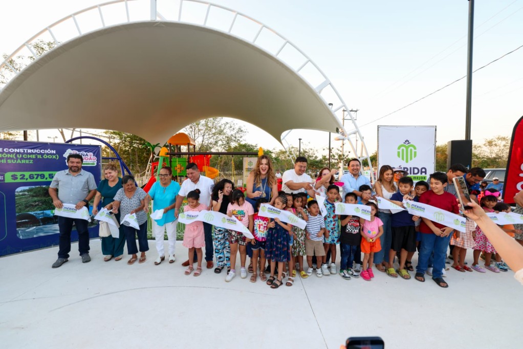 Inaugura Cecilia Patrón el Parque “Árbol de Ramón”