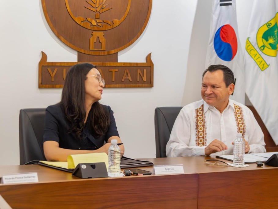 Refuerzan lazos Yucatán y Corea, en beneficio de la salud pública