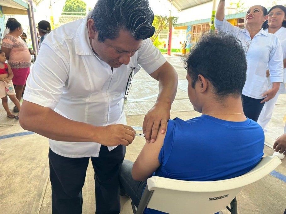 Supera Yucatán meta de vacunación, por segundo año consecutivo