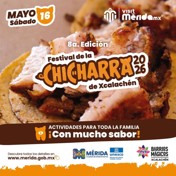Será este sábado el Festival de la Chicharra, en Xcalachén