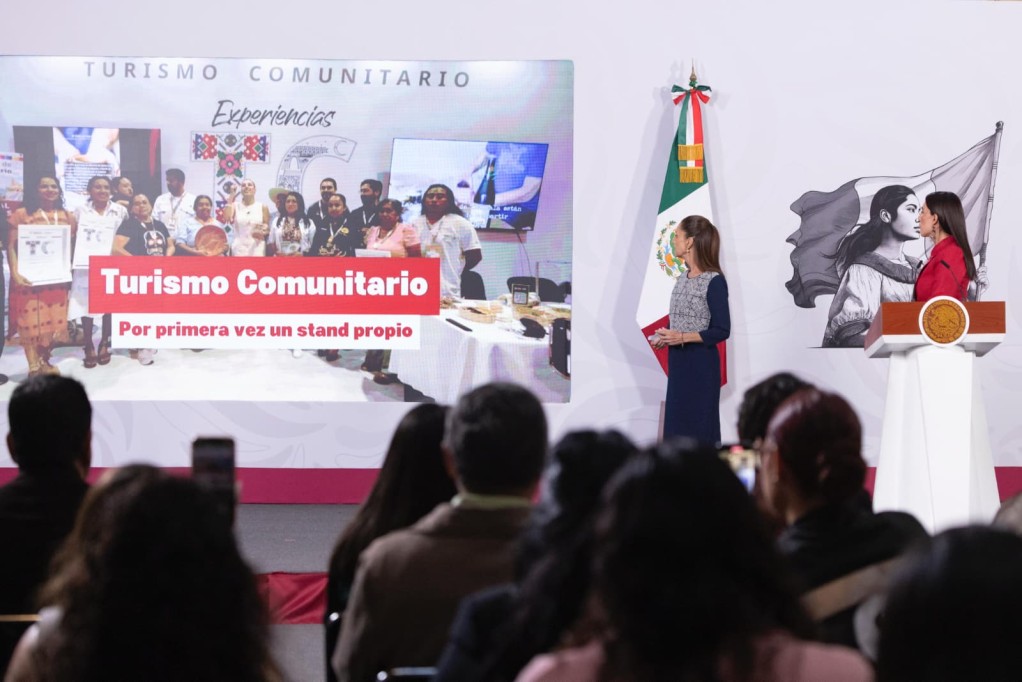 Destaca Sheinbaum llegada de 26.2 millones de visitantes internacionales en marzo de 2026