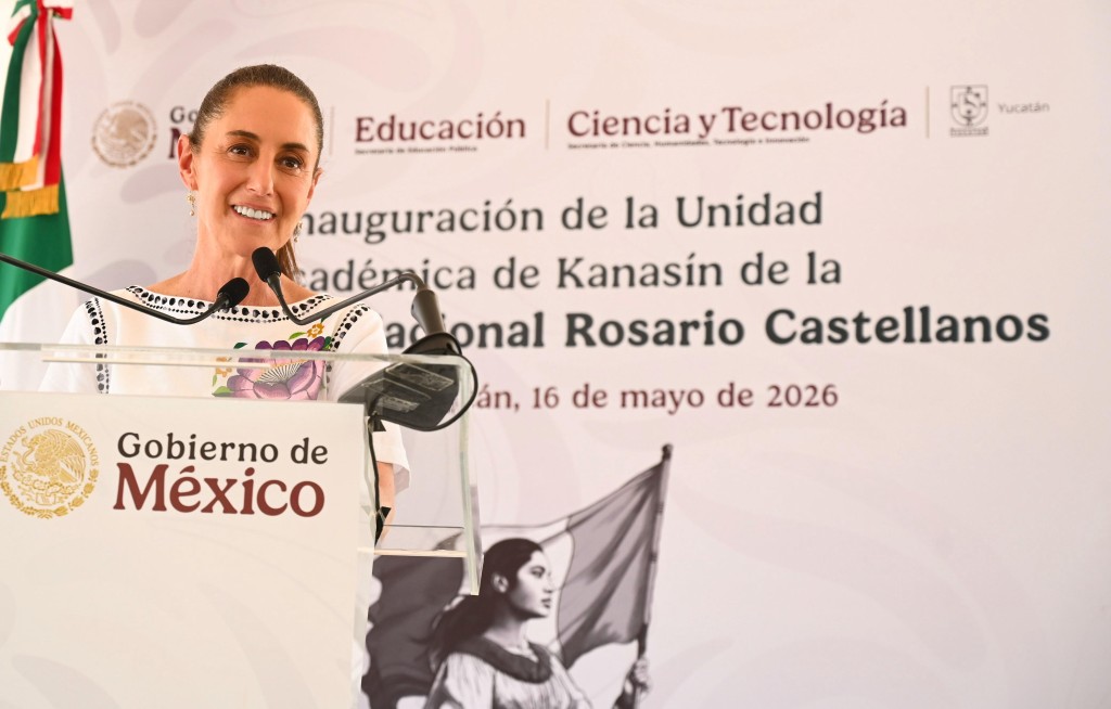 Inaugura Claudia Sheinbaum unidad académica de la Universidad Nacional Rosario Castellanos y Bachillerato Nacional