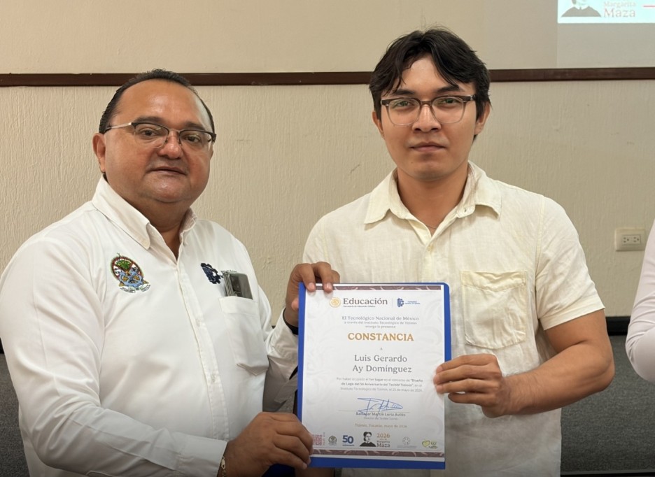 Presentan logo conmemorativo por el 50 Aniversario del Tec de Tizimín