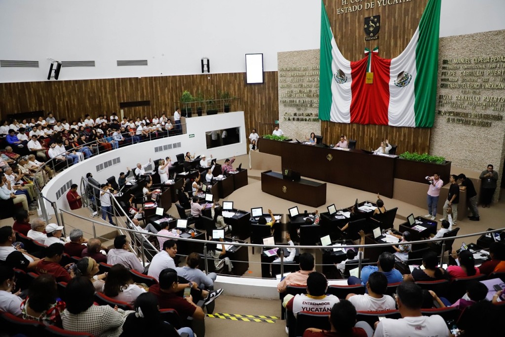 Aprueba Congreso del Estado reformas, reconocimientos, transparencia y fortalece el deporte en Yucatán