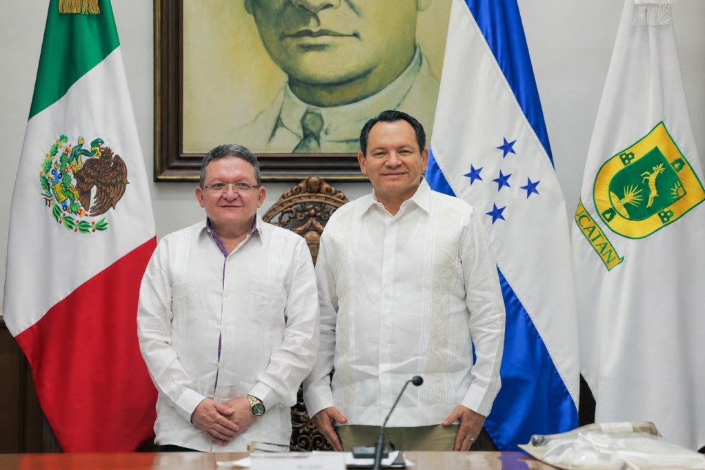 Estrechan relaciones de cooperación Gobierno de Yucatán y Honduras