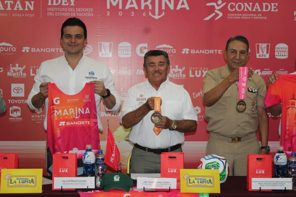 Mantendrá Maratón de la Marina su ruta hacia Progreso
