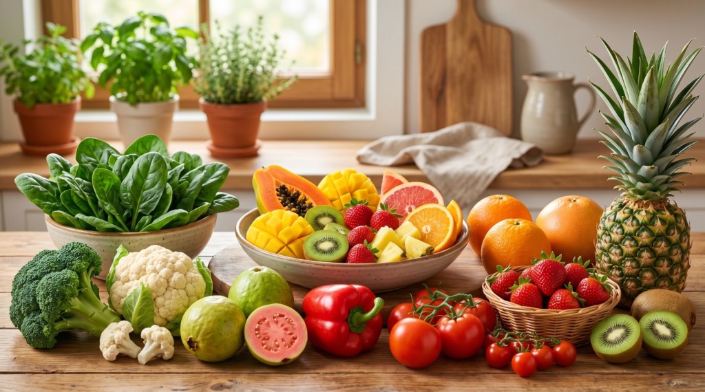 Recomienda IMSS Yucatán reforzar hábitos saludables y consumo de alimentos con vitamina C, ante temporada de lluvias