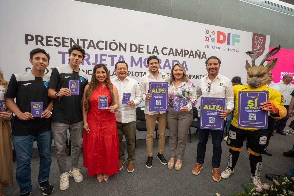 Impulsan Renacimiento Maya y Unicef estrategia de cero tolerancia a la explotación sexual infantil