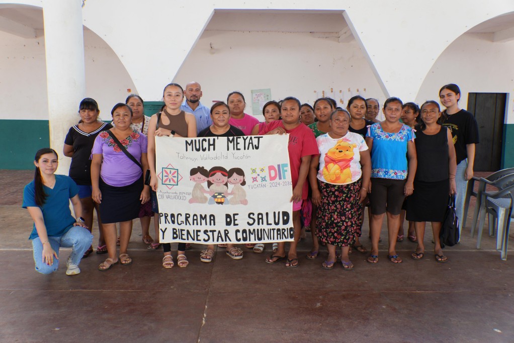 Amplía DIF Yucatán acciones de orientación alimentaria en comunidades