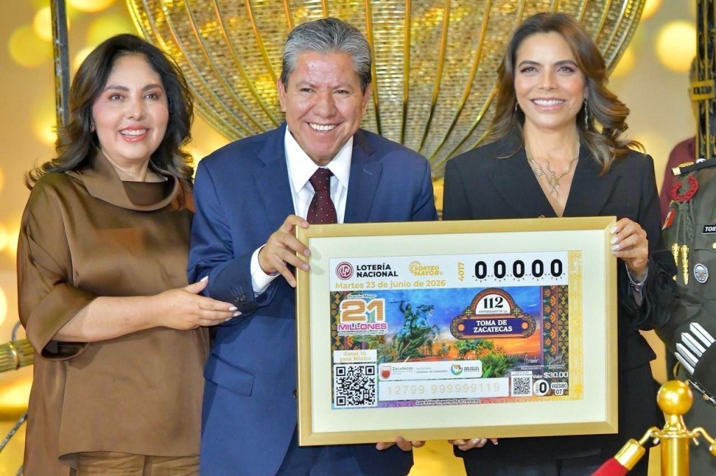 Conmemoran con Sorteo Mayor de Lotería Nacional la Toma de Zacatecas, símbolo de lucha y resistencia