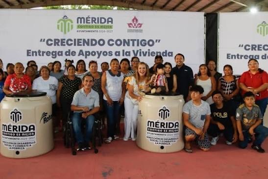 Lanzarán nueva convocatoria para tinacos e impermeabilizantes, en Mérida