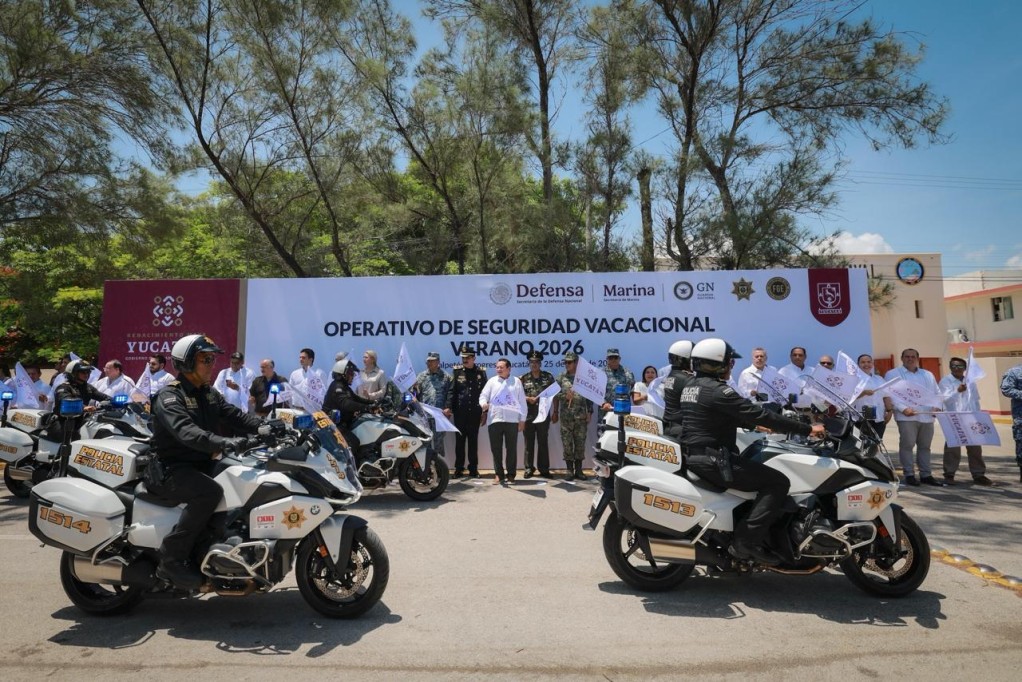 Refuerzan la seguridad de Yucatán para que las familias disfruten sus vacaciones en paz