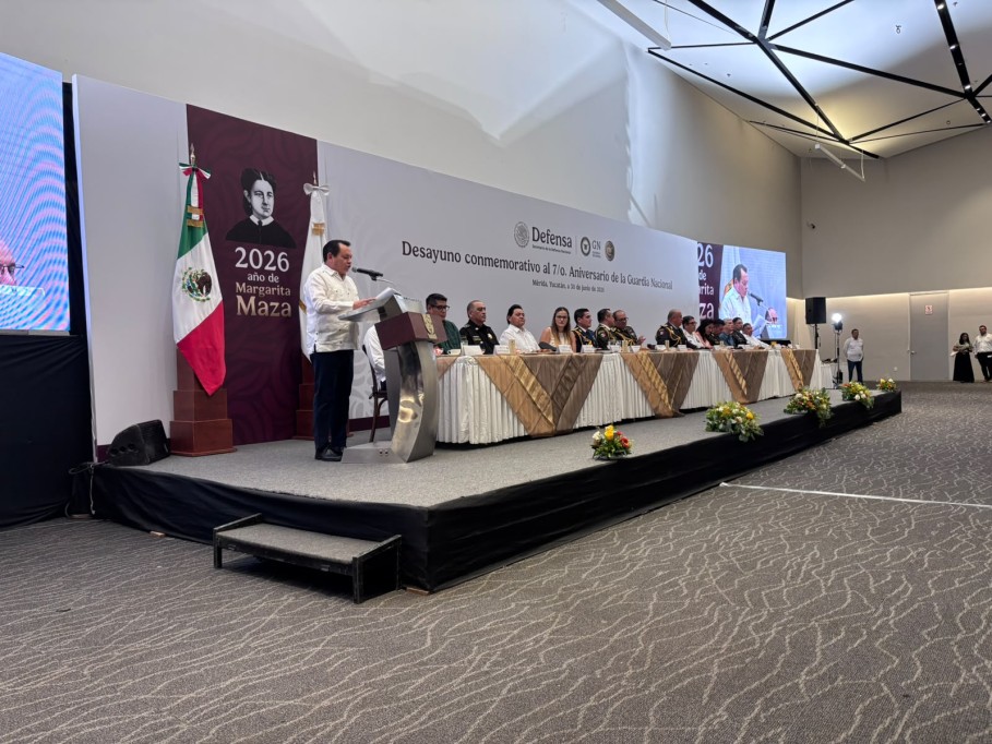 Refrenda Yucatán coordinación con la Guardia Nacional, y anuncian que una primaria llevará ese nombre.