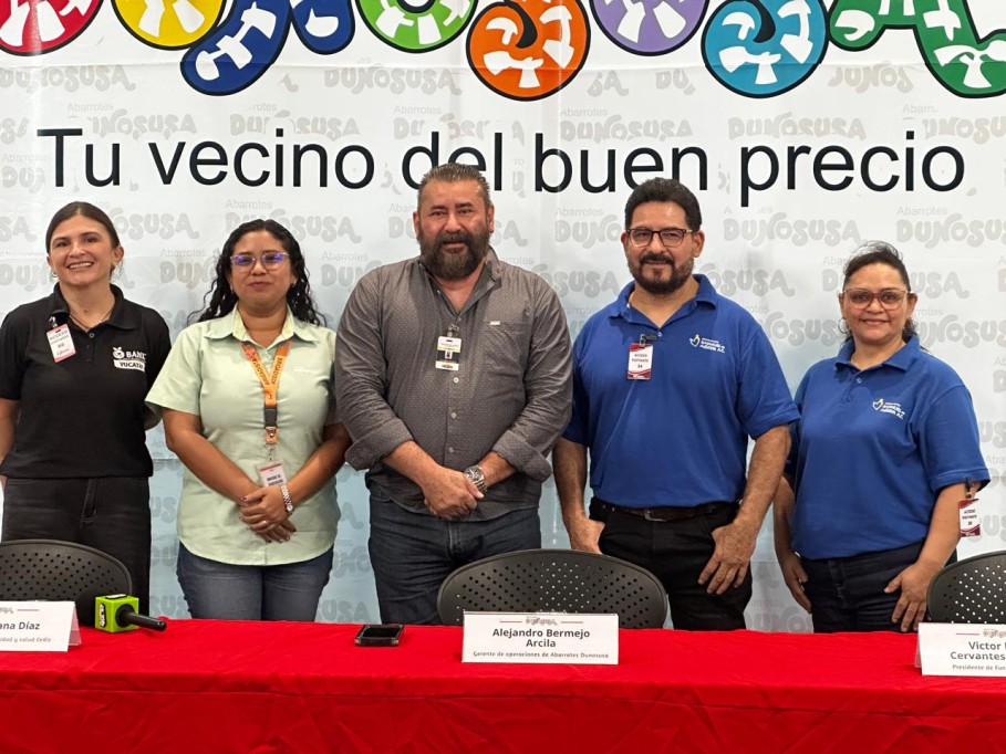 Anuncian a organizaciones beneficiarias del redondeo de Dunosusa, durante julio