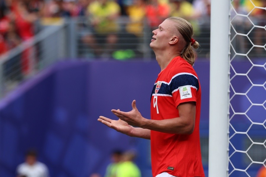 Haaland manda a Brasil de regreso a casa