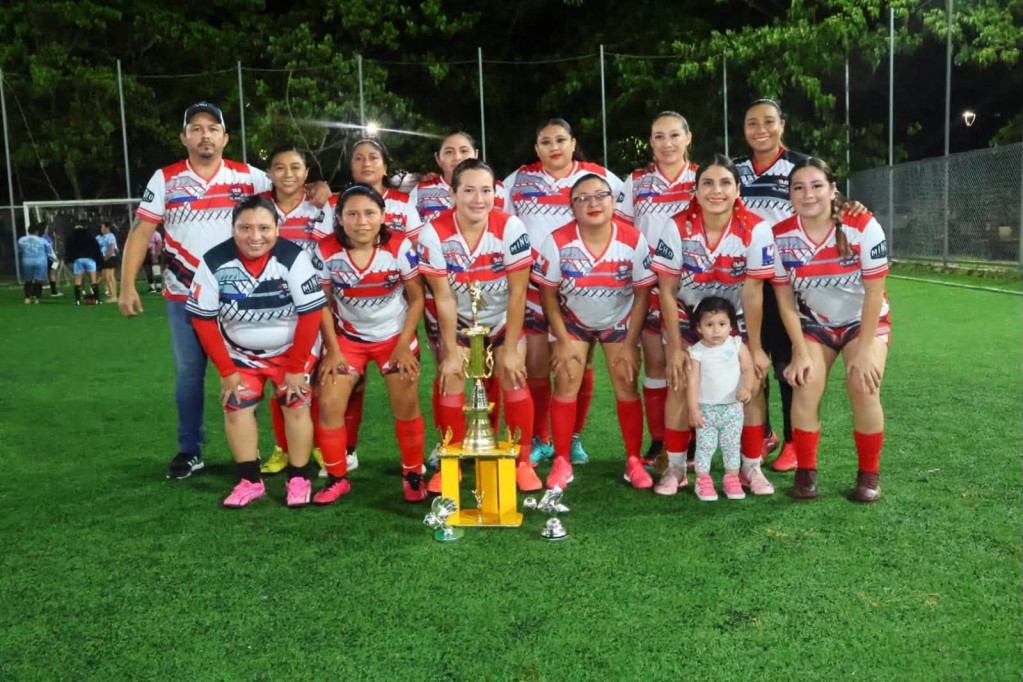 Termina el Primer Torneo de Fut 7 Femenil, en Tizimín