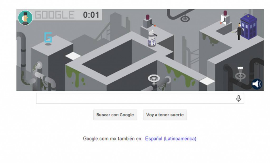 Google celebra al doctor Who con un doodle interactivo