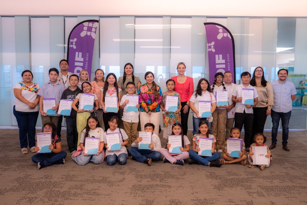 Integra DIF Yucatán primer Consejo Consultivo de Niñas, Niños y Adolescentes