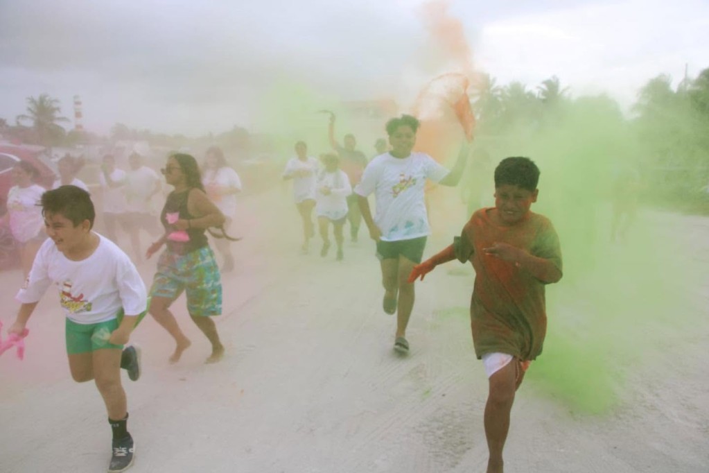 Llenará Color Run de color y deporte El Cuyo Beach Festival 2026
