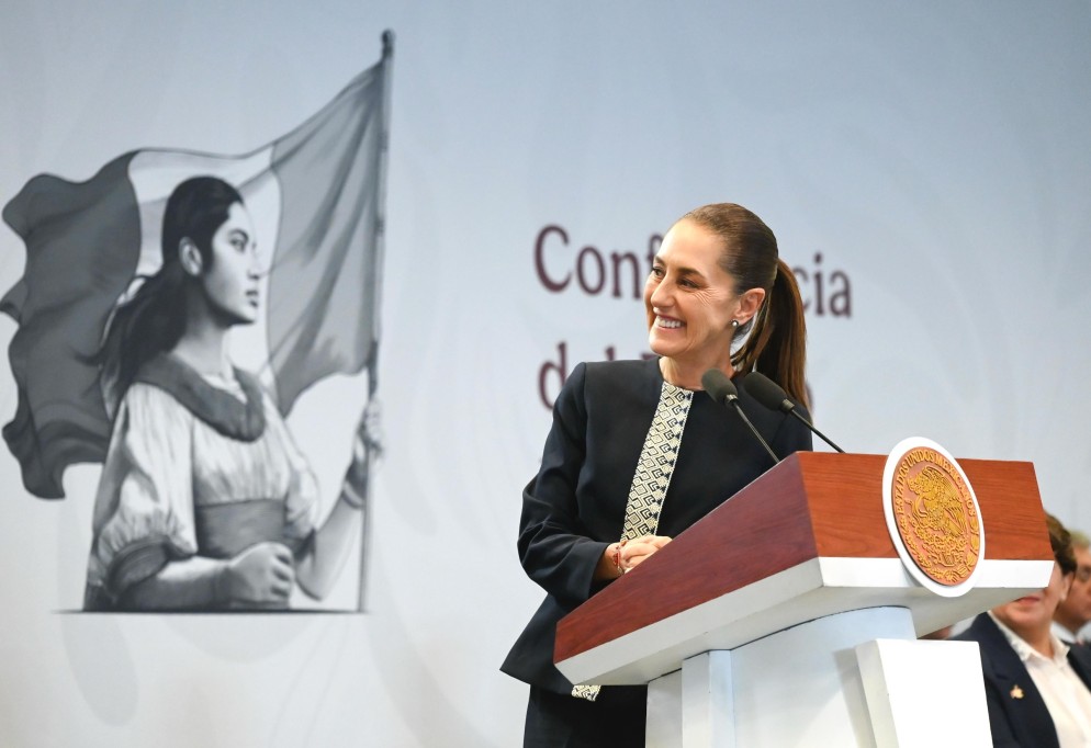 Destaca Claudia Sheinbaum que estrategia nacional de seguridad da resultados