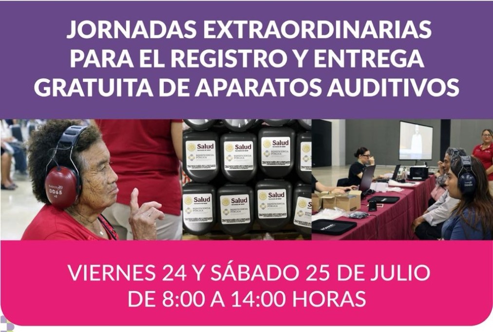 Abre DIF Yucatán jornadas extraordinarias para registro y entrega gratuita de aparatos auditivos