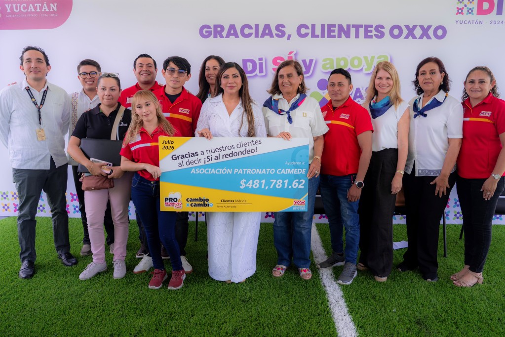 Recibe Casa Otoch, por primera vez, recursos del programa de redondeo de Oxxo