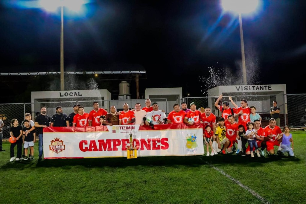 Concluye Tercer Torneo Fut 7 Veteranos 35 y más