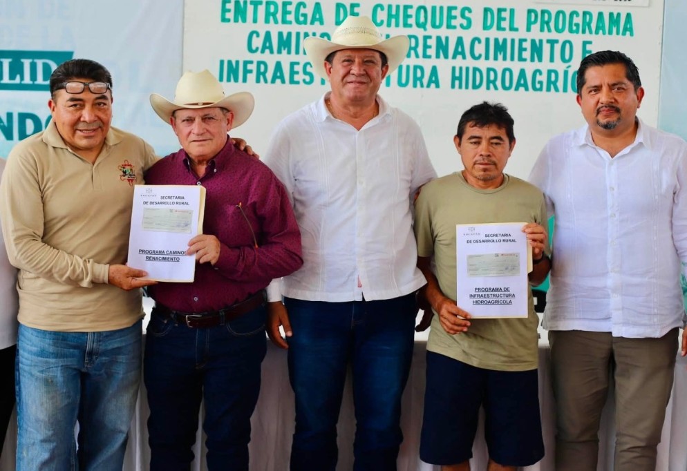Destinan más de 13.4 mdp para caminos y sistemas de riego, en campo del oriente