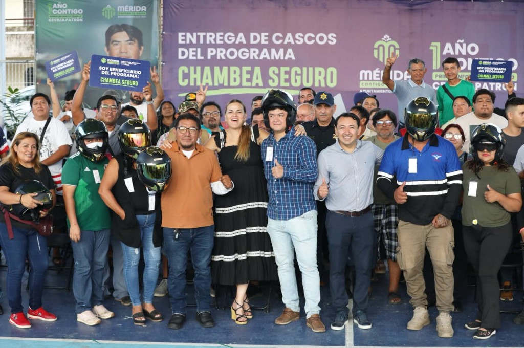 Fortalece la seguridad vial y apoyan economía de quienes utilizan la motocicleta como herramienta de trabajo