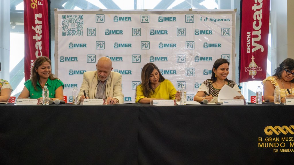Consolidan IMER y Gobierno de Yucatán alianza para fortalecer la radio pública, en beneficio de la ciudadanía